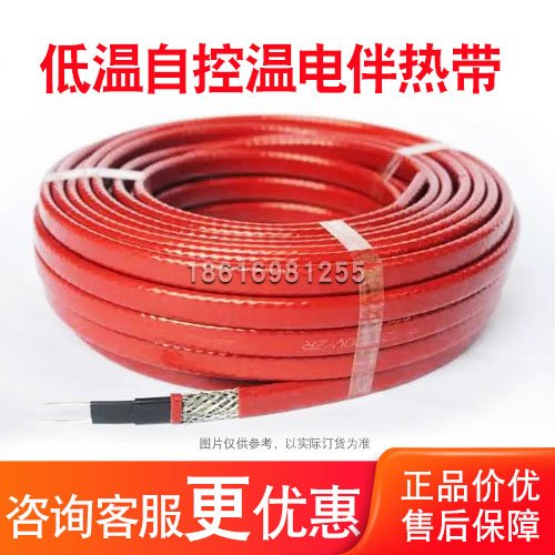 低溫自調(diào)控伴熱線電伴熱帶防爆防腐DWL-PF46-25-220v化工管道防凍