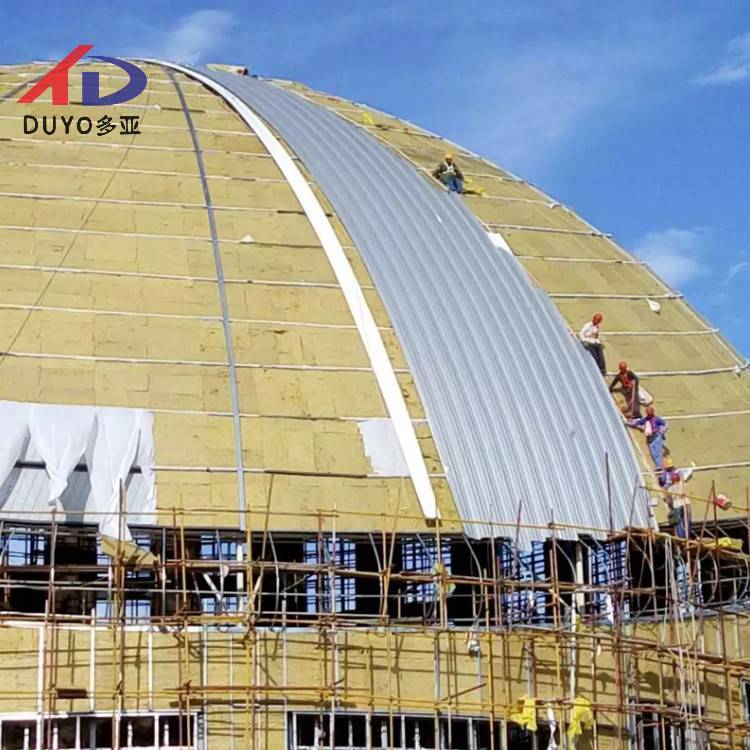 金屬鋁鎂錳鋁合金屋面430型直立鎖邊瓦防風抗沖擊