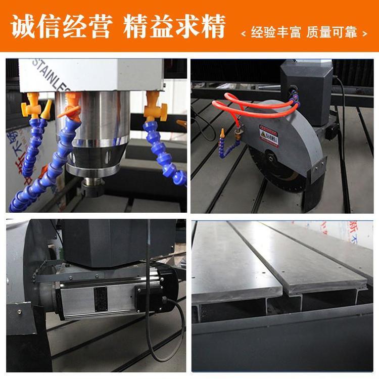 1825瓦片石材開槽切割機山東銘刻直銷墓碑帽石材瓦片仿形機