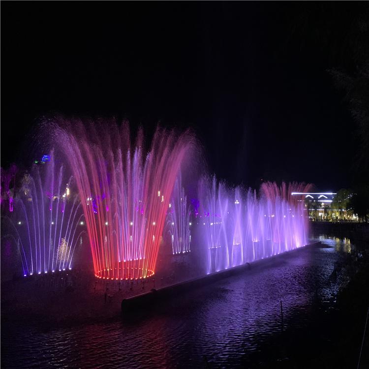 水幕電影音樂(lè)噴泉設(shè)計(jì)互動(dòng)感應(yīng)跳泉景區(qū)腳踏噴泉森鑫源