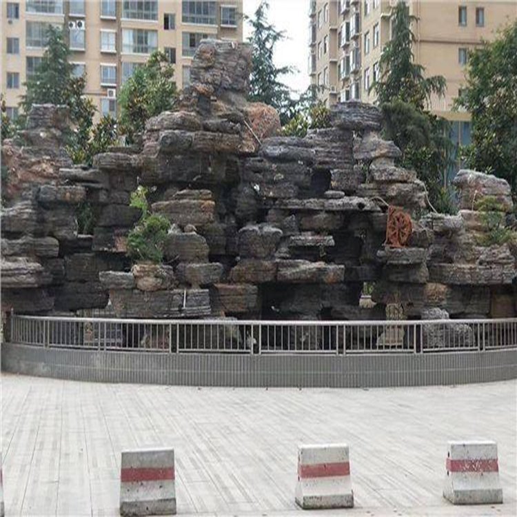 魚池假山用于公園、花園的點(diǎn)綴庫存充足森鑫源園林