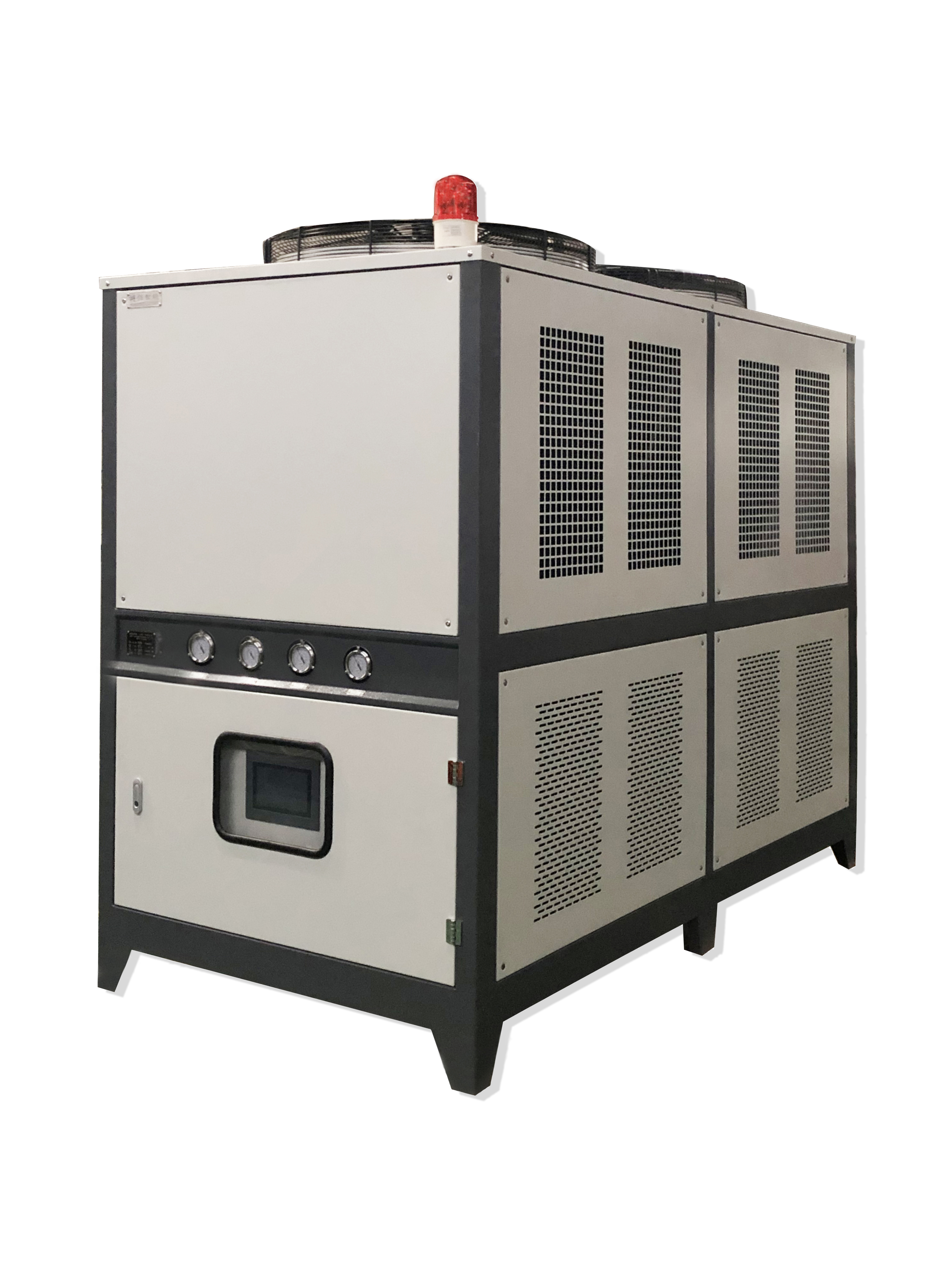 鋰電池薄膜生產線冷卻用工業(yè)制冷機組風冷式冷水機組