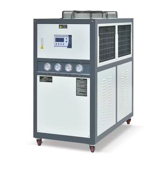 切削液降溫用工業(yè)冷水機(jī)組鈺明機(jī)械液壓油冷卻用油冷機(jī)