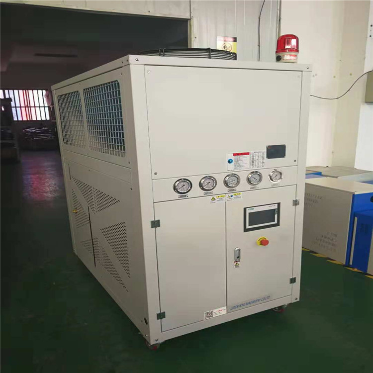 鈺明機械風冷式冷水機控溫準-效率高磨床冷卻用工業(yè)制冷機組