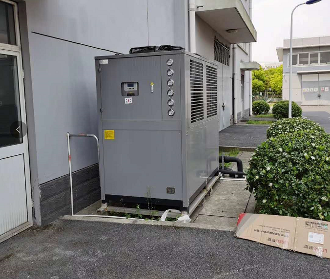 20匹風冷式冷水機組5HP工業(yè)制冷機鈺明機械殼管式冷凍機組廠家