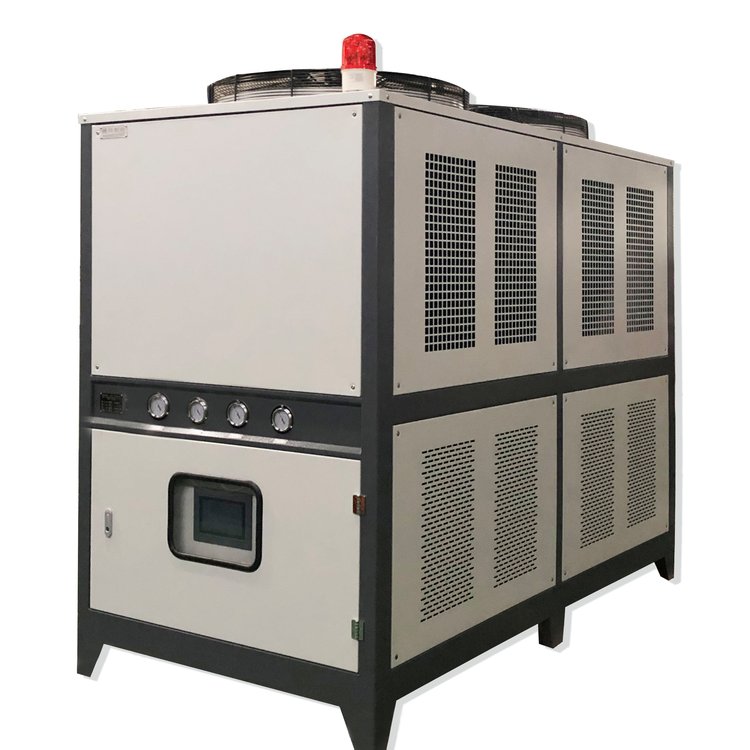 鈺明機械淋膜機冷卻用工業(yè)制冷機組輥筒降溫用冷水機-可定制