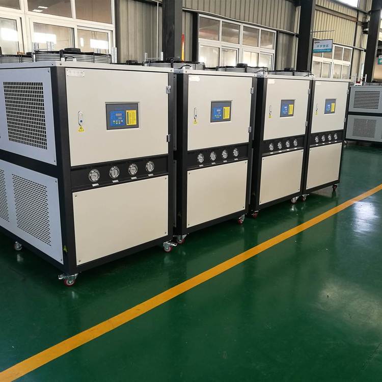 鈺明20P熱處理冷水機工業(yè)循環(huán)水冷卻設備廠家
