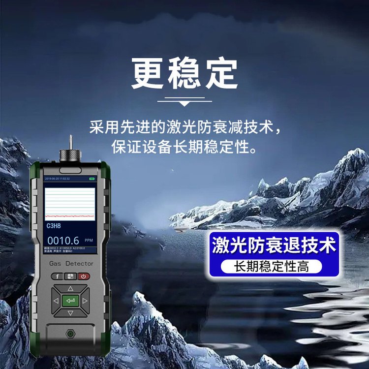 手持式泵吸式氣體檢測儀可燃C3H8氣體探測器