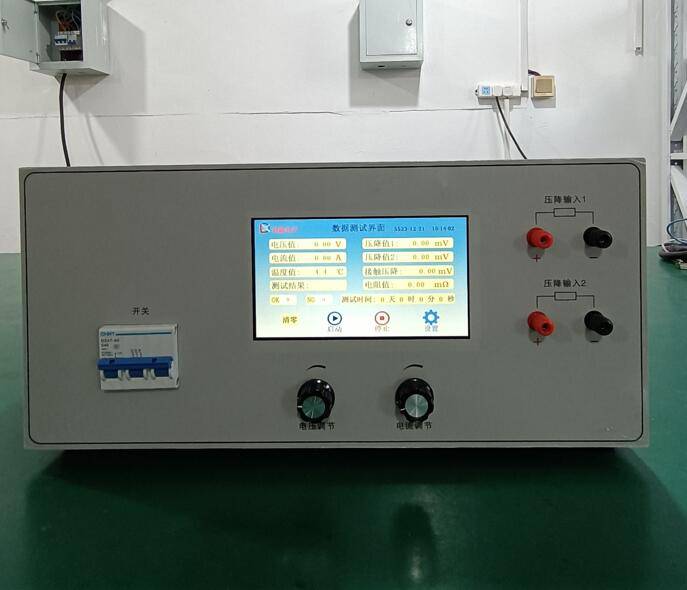 新能源300A2路端子線束電壓降開關(guān)觸點測試儀