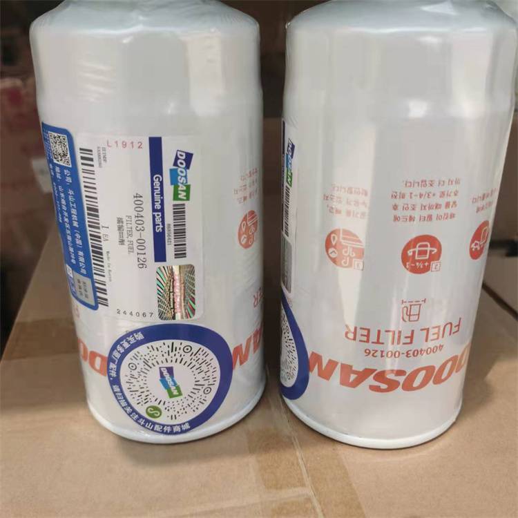 斗山挖掘機柴濾400403-00126濾芯油水分離器400508-00062