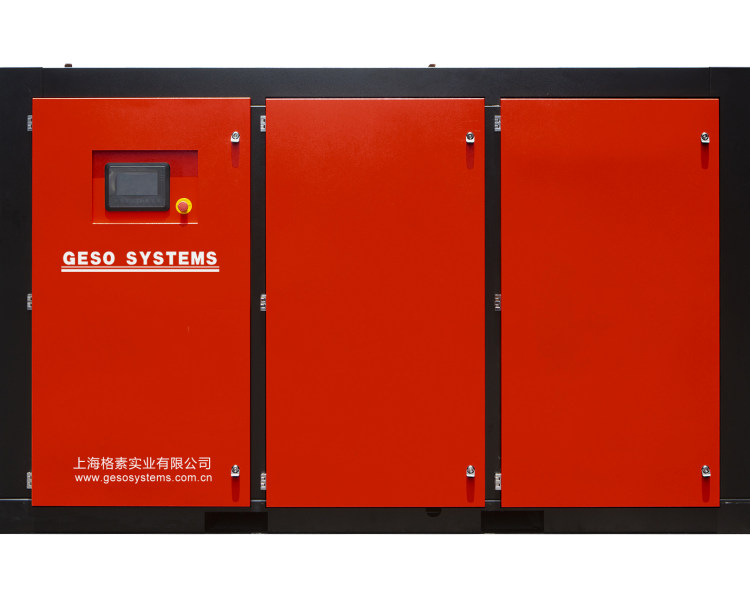 格素雙級壓縮工頻空壓機(jī)110KW微油螺桿式空氣壓縮機(jī)定制