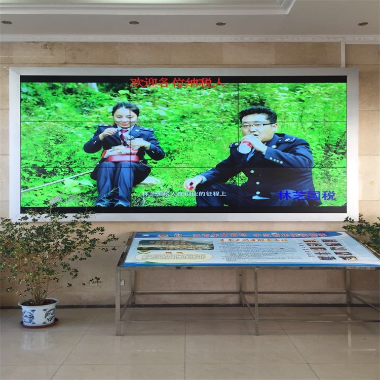 星視宇室內(nèi)酒吧舞臺電子無縫拼接廣告屏拼接屏定制