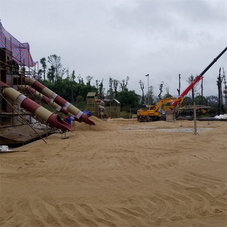 室內(nèi)沙池圓粒海沙80目噸包破損率1正真源頭廠家銷售