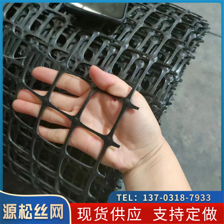 塑料網(wǎng)格柵2\/3公分孔黑色塑膠圍網(wǎng)攔雞鴨鵝圍玉米圈地養(yǎng)殖網(wǎng)