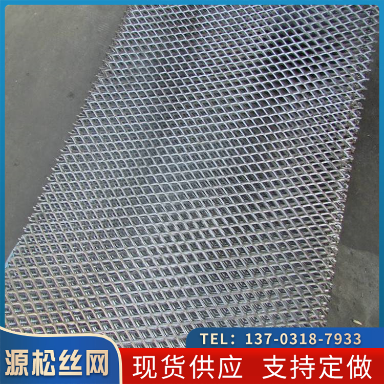 生產批發(fā)建筑鋼笆網片腳手架鋼笆片工地菱形腳踏鋼板網噴漆鍍鋅