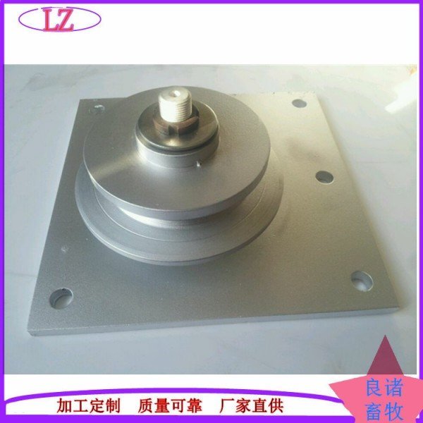 豬用刮糞機轉(zhuǎn)角輪大小安裝清糞機卡簧寬度調(diào)節(jié)