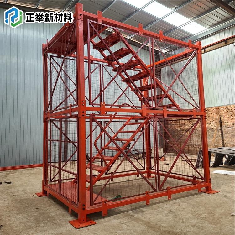 防護網(wǎng)安全爬梯裝配式梯籠橋梁墩柱基坑建筑施工