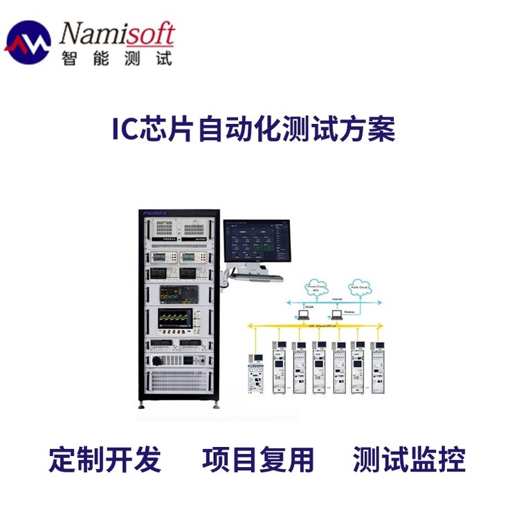IC芯片自動(dòng)化測(cè)試方案軟硬件一體化定制開(kāi)發(fā)軟件