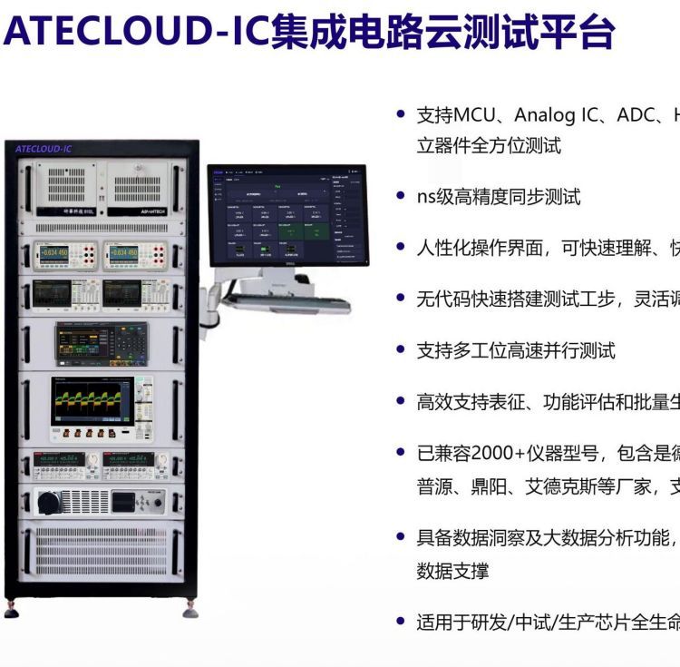ATECLOUD-IC集成電路芯片半導體自動化測試系統(tǒng)納米軟件