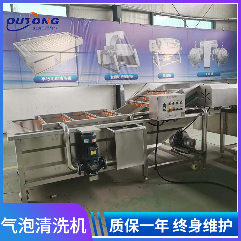 食堂小型洗菜機(jī)板栗玉米氣泡翻滾清洗機(jī)支持定制