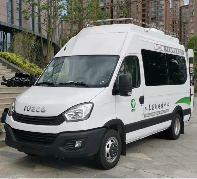 楚飛牌國六依維柯融媒體5G直播車CLQ5040XDS