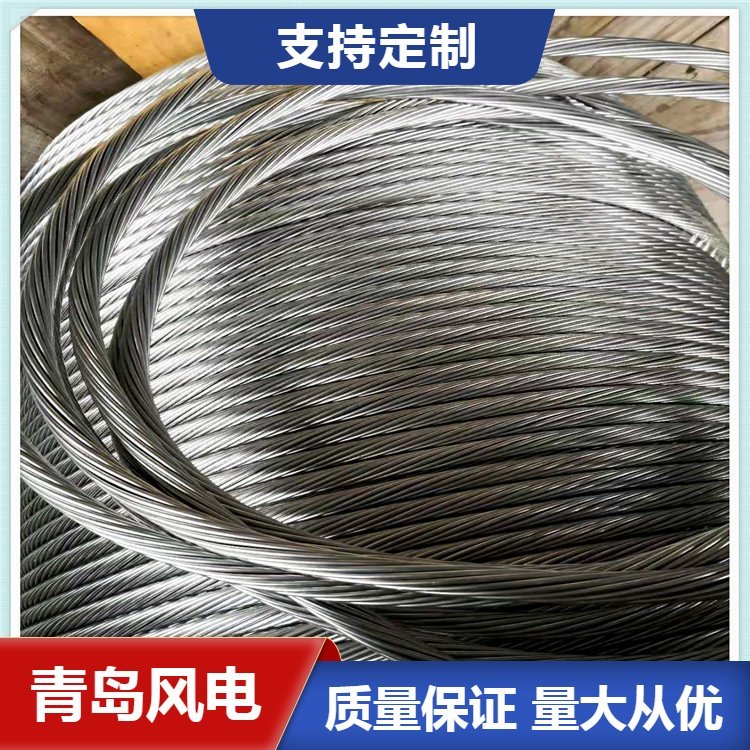 鋅包鋼納米碳絞線耐高酸堿鹽腐蝕石油化工防雷適用