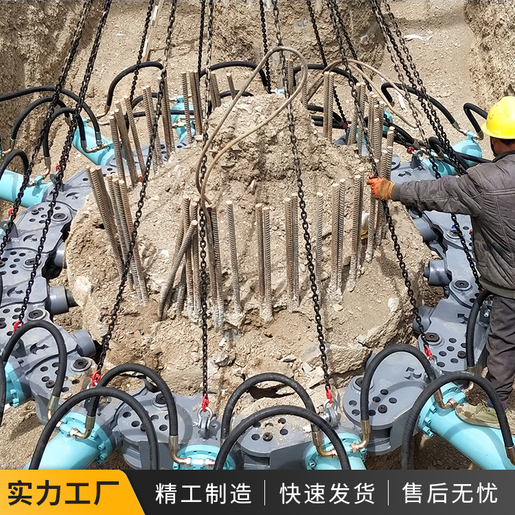 挖機(jī)帶破樁頭的機(jī)器液壓破樁機(jī)錢截樁機(jī)生產(chǎn)廠家