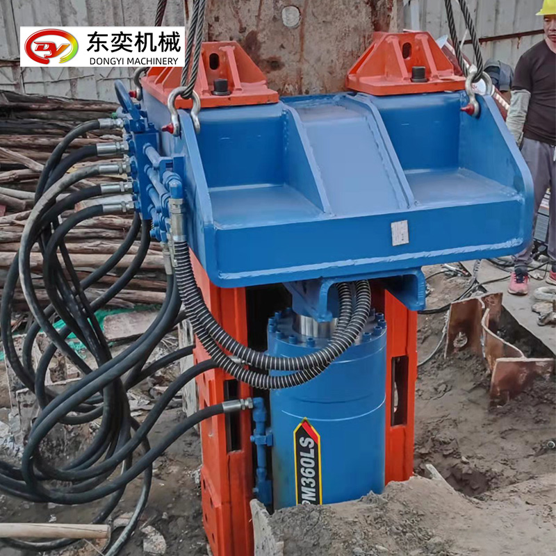 拔h鋼機(jī)工法smw工字鋼樁起拔機(jī)360型液壓拔樁機(jī)廠家