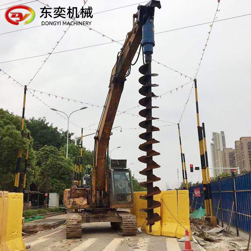液壓螺旋鉆機(jī)挖電桿坑液壓機(jī)械電桿挖坑機(jī)廠家