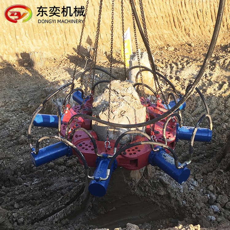 東奕機(jī)械-鋼筋混凝土樁破樁機(jī)液壓截樁頭機(jī)械