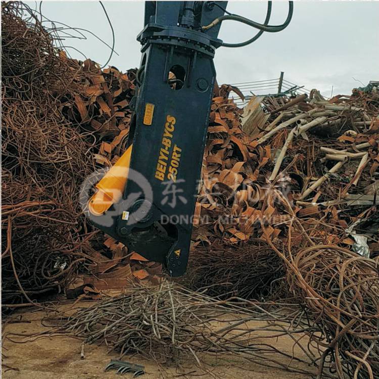 挖掘機360度旋轉液壓鋼筋剪拆車剪