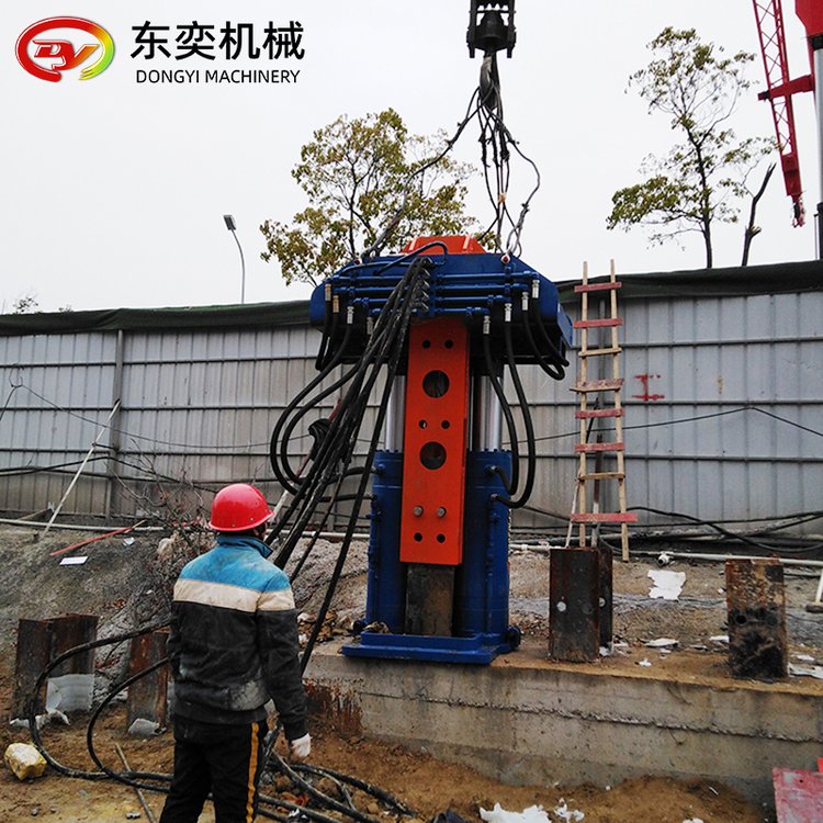 供應(yīng)300*700工法樁拔樁設(shè)備現(xiàn)貨貨源300*500通用款H型鋼拔樁機械