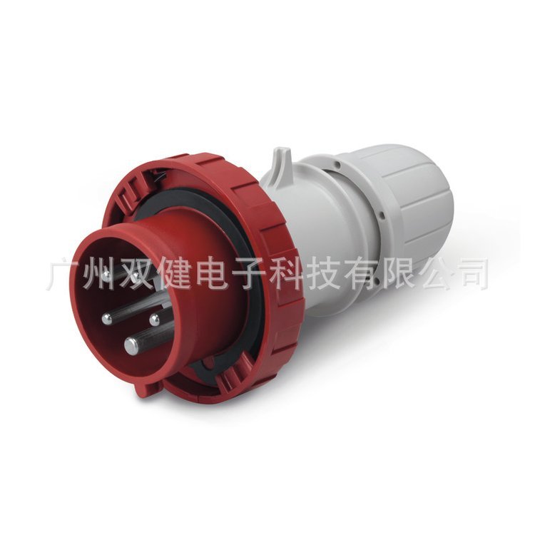 218.1637防水工業(yè)插頭16A-6h\/5PIP67cee插頭司坎拓普\/scame
