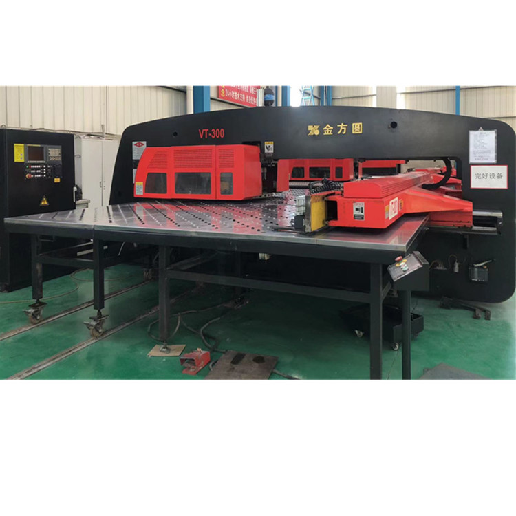 出售二手金方圓數(shù)控轉塔沖床VT300，折彎機，剪板機，靜德公司