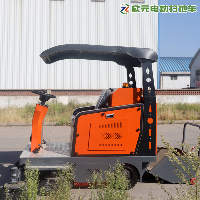 街道駕駛式道路掃地車公園清潔電動(dòng)清掃車工廠地面保潔車支持定制