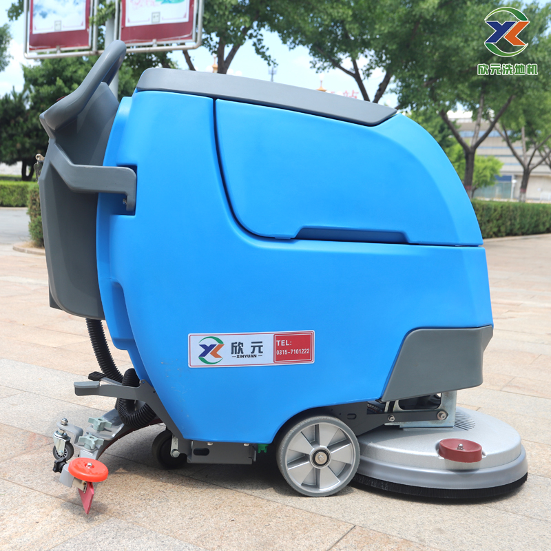 欣元手推式洗地機(jī)XF-X60電動拖地機(jī)超市商場擦地機(jī)即洗即干