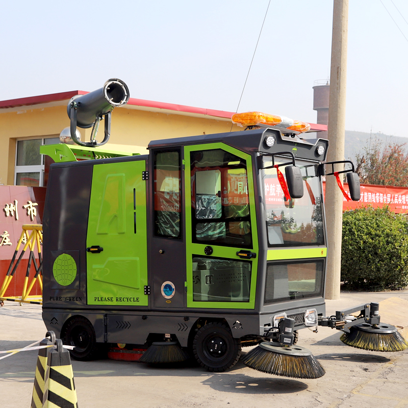道路清掃車全自動街道環(huán)衛(wèi)電動掃地車清潔速度快駕駛靈活
