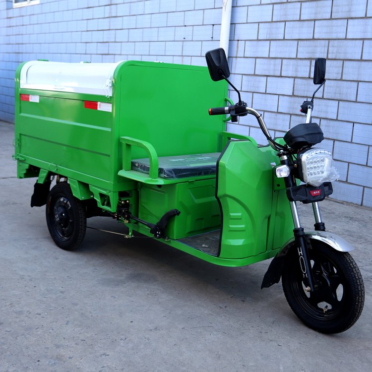 環(huán)衛(wèi)保潔車1.2米垃圾轉(zhuǎn)運(yùn)車電動三輪清運(yùn)車駕駛靈活長續(xù)航
