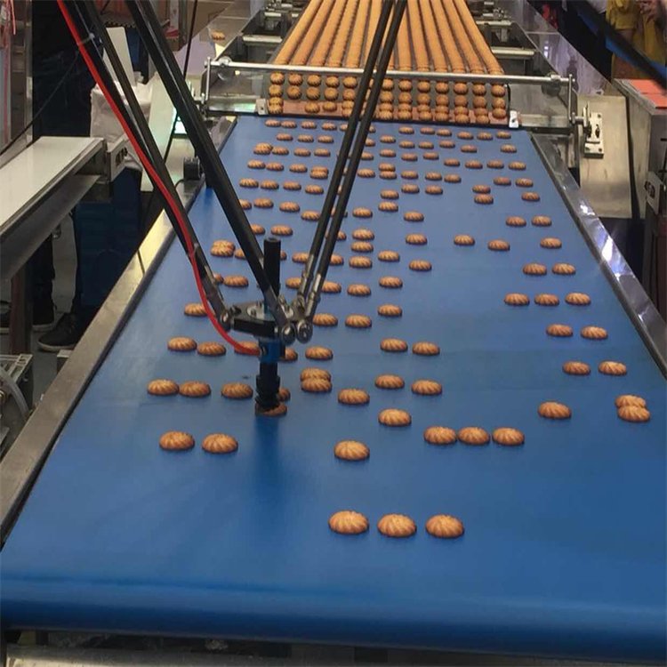 白色食品級PU輸送帶傳輸帶廠家糧食運輸帶面包耐油傳送帶