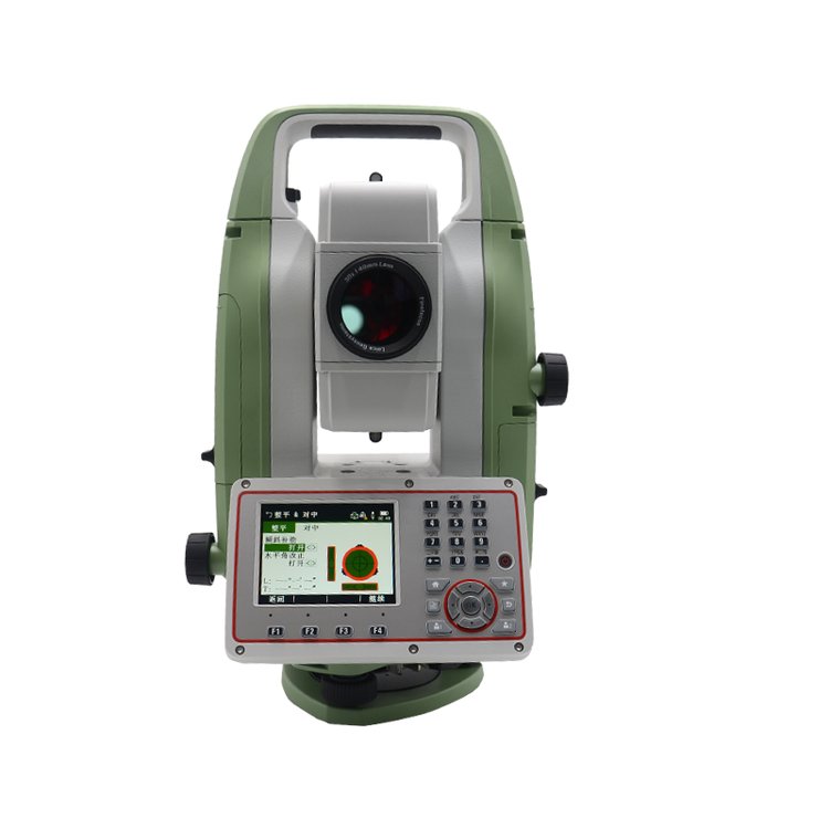 Leica徠卡TZ08自動(dòng)量高全站儀精度1秒免棱鏡R500\/R1000米測繪儀器