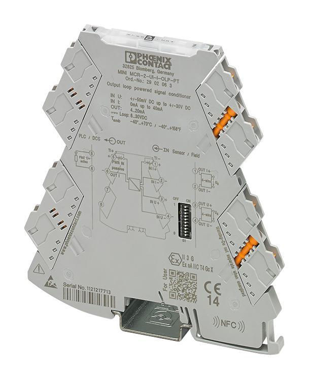 菲尼克斯PHOENIX隔離放大器MINIMCR-2-UNI-UI-UIRO-PT-C