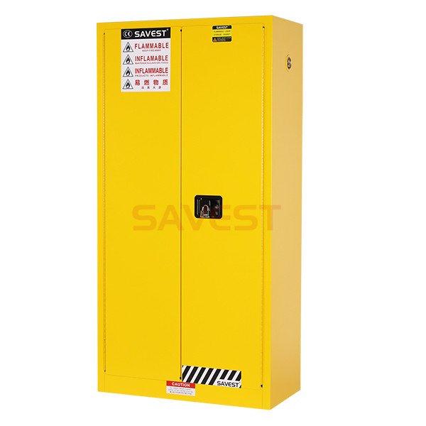 SAVEST實(shí)驗(yàn)室化學(xué)品儲(chǔ)存柜防火防爆柜黃色危險(xiǎn)品柜酒精油漆安全柜