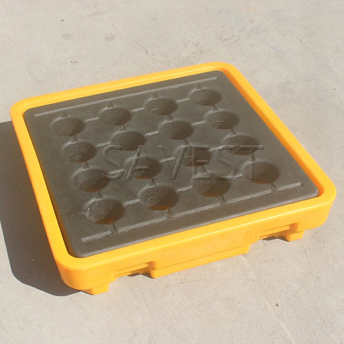 單桶防滲漏平臺(tái)塑膠托盤專業(yè)團(tuán)隊(duì)可定制資質(zhì)齊全