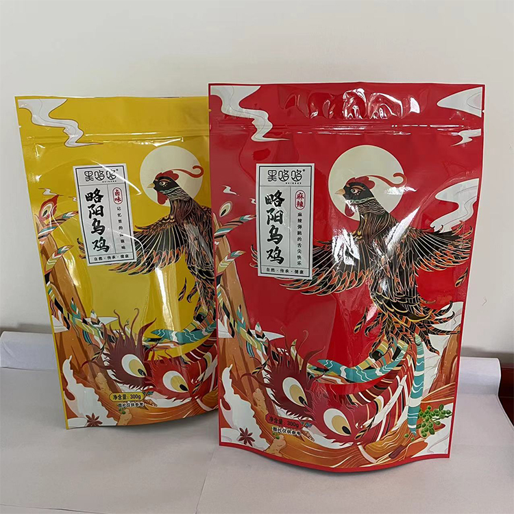 BT-114八邊封食品袋鍍鋁袋定制來圖免費設(shè)計奔騰