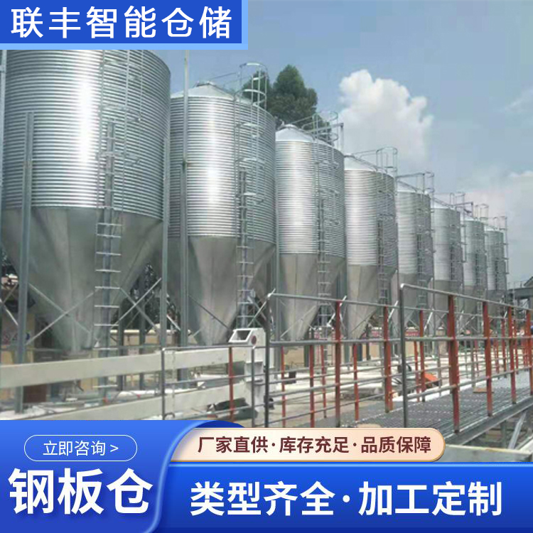 聯(lián)豐立式谷物筒倉(cāng)新型玉米風(fēng)干倉(cāng)裝配式鋼板倉(cāng)