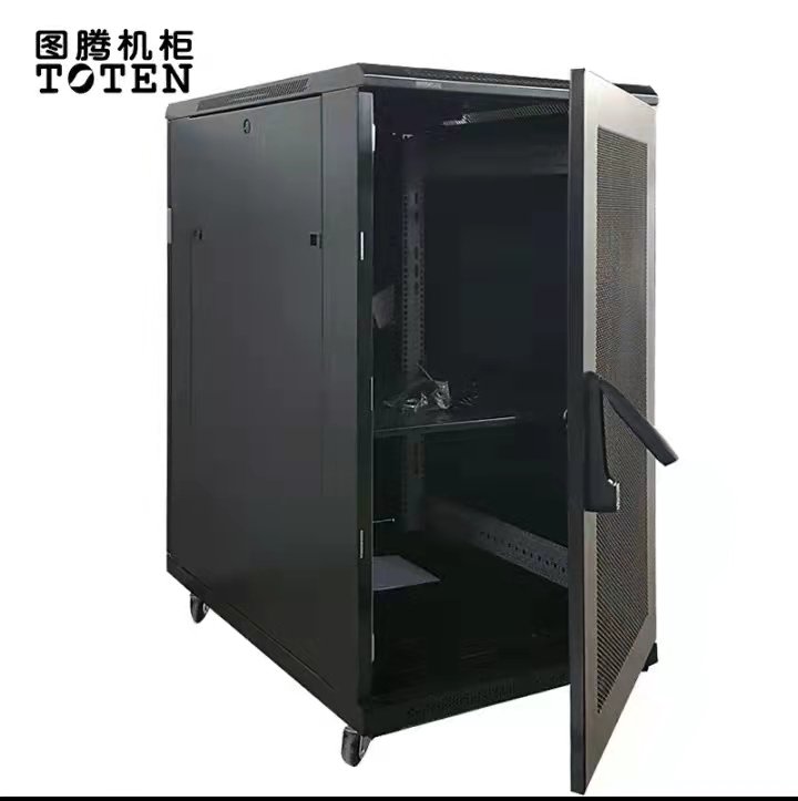 圖騰（TOTEN）G36618網(wǎng)絡(luò)機(jī)柜18U加厚機(jī)柜網(wǎng)孔門(mén)服務(wù)器機(jī)柜