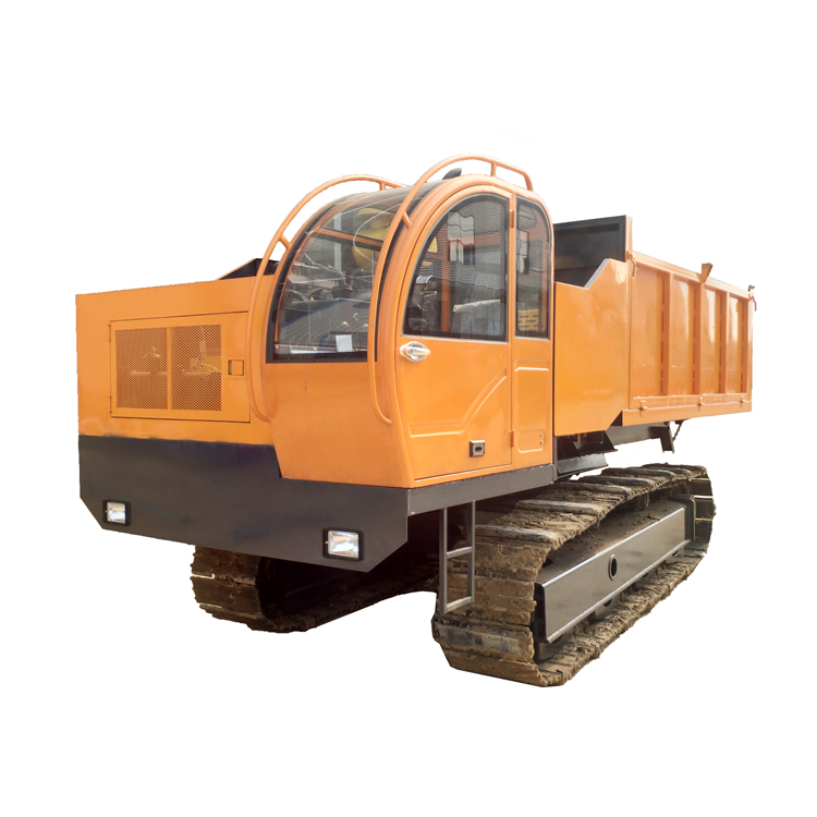 山地自卸履帶運(yùn)輸車(chē)小型手扶式搬運(yùn)車(chē)高低速爬山