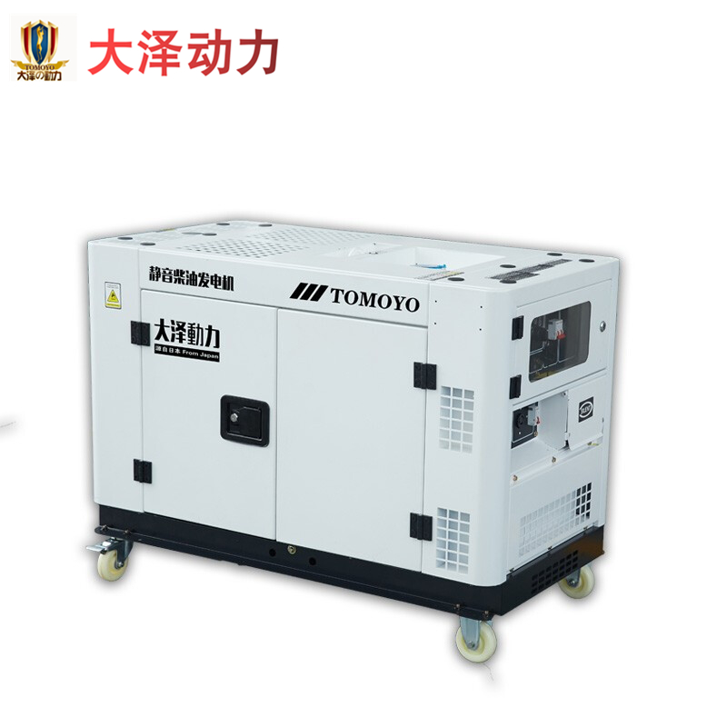 車載電源15KW大澤動力靜音柴油發(fā)電機支持改裝三相四線