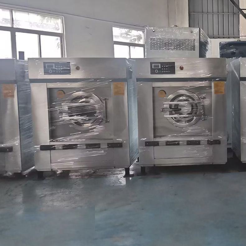 GZLIJING工業(yè)洗衣機(jī)酒店洗衣房304材質(zhì)全自動洗脫機(jī)布草洗滌設(shè)備