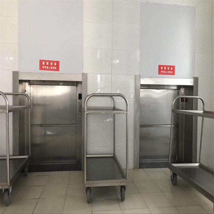 撫順新賓無(wú)機(jī)房傳菜梯食堂電動(dòng)傳菜電梯餐廳傳菜機(jī)